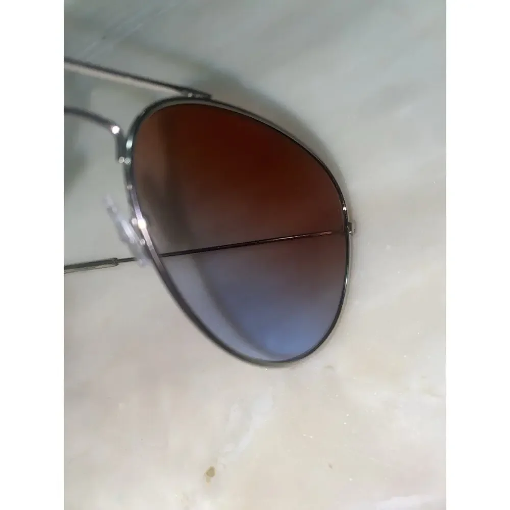 Robin Ruth Aguya Aviator Sunglasses pink blue